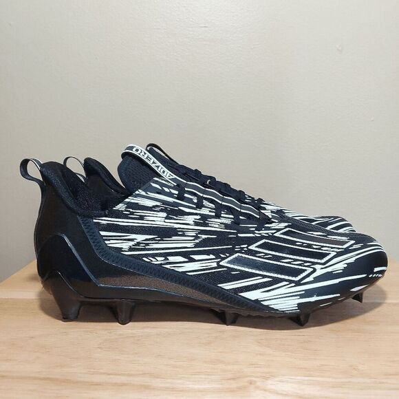 Adidas Adizero 12.0 Glow In The Dark Football Cleats Black IE5447 Men\'s Size 13